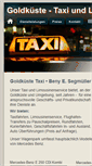 Mobile Screenshot of goldkueste-taxi.ch